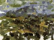 Paul Cezanne Mont Sainte-Victoire,Seen from Les Lauves oil